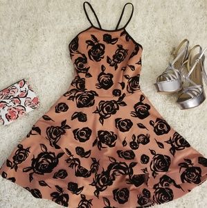 Pink spring dress